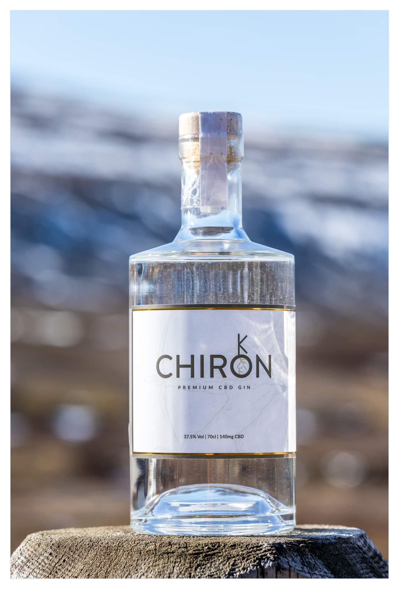 Chiron Premium London Dry CBD Infused Gin